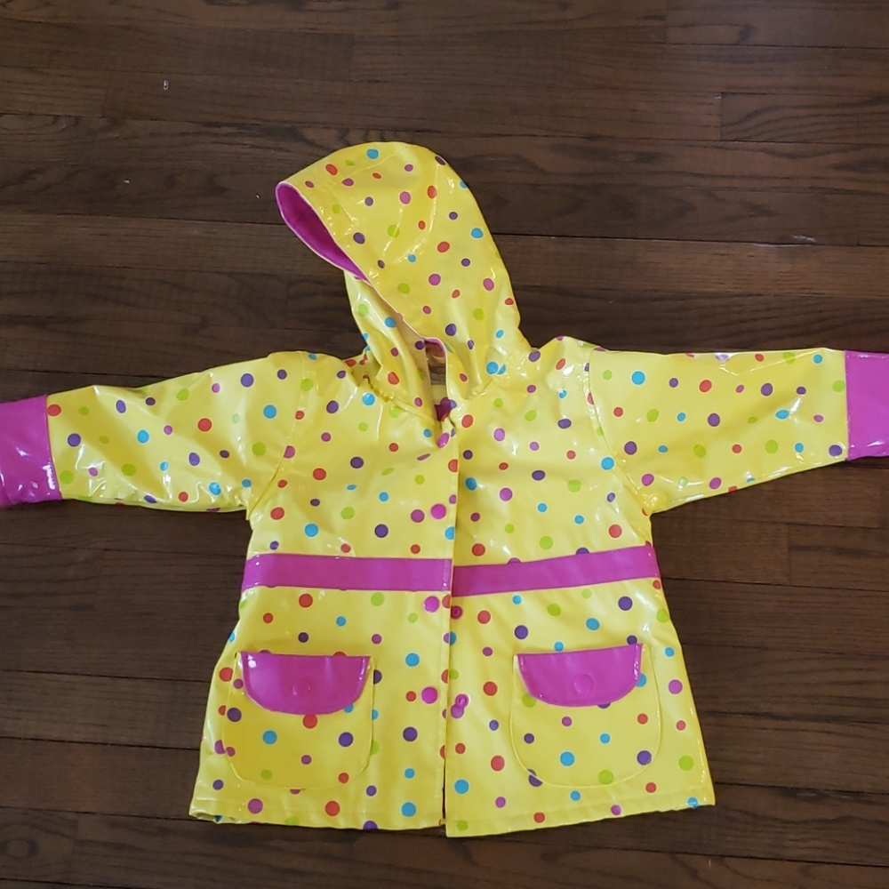 Fleece lined rain jacket